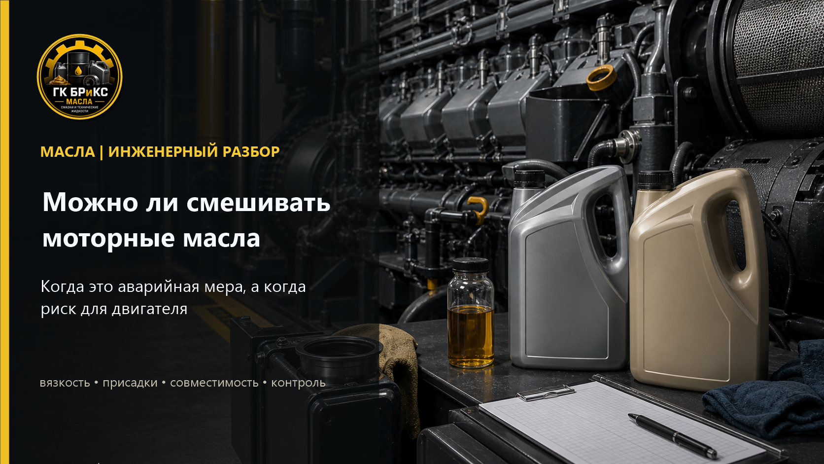 Смешивание моторных масел разных производителей — риски и последствия